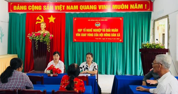 Hội Nông dân xã Thừa Đức  thực hiện tốt công tác Hội và phong trào nông dân năm 2023